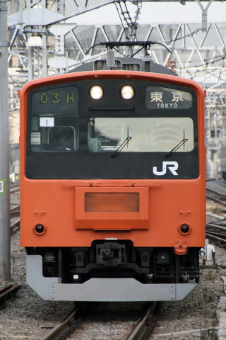 【特集】さようなら中央線201系 「H編成フォトギャラリー」その1を新宿駅で撮影した写真