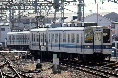 【東武】8000系8173F 廃車回送を羽生駅で撮影した写真