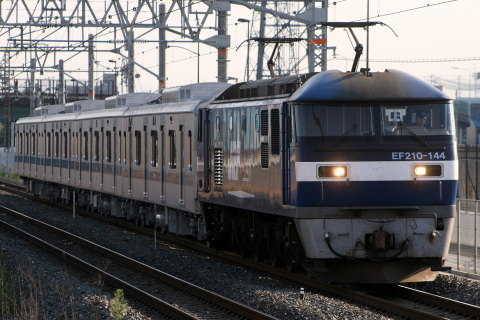 【小田急】3000形4両 甲種輸送を桂川駅で撮影した写真
