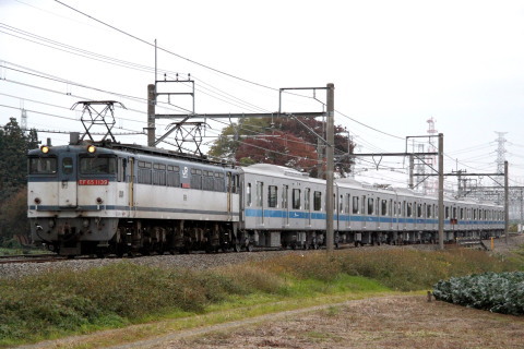 【小田急】4000形4063F（新宿方6連）甲種輸送を本庄～岡部で撮影した写真