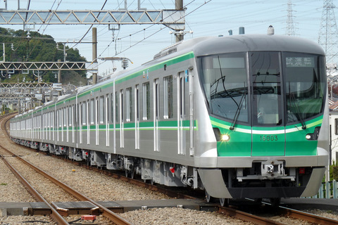【メトロ】16000系 小田急多摩線で試運転（2日）を栗平駅で撮影した写真