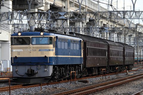【JR東】C11-325＋旧型客車3両 返却配給（2日目）を尾久～赤羽で撮影した写真