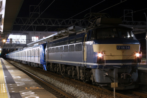 【メトロ】東西線15000系 甲種輸送を東加古川駅で撮影した写真