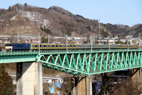 【JR東】サハE230-500 配給輸送を鳥沢～猿橋で撮影した写真