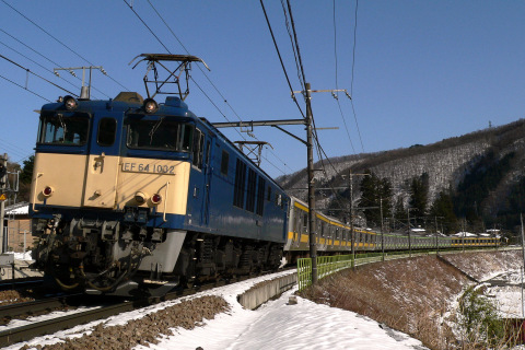 【JR東】サハE230-500 配給輸送を初狩～笹子で撮影した写真