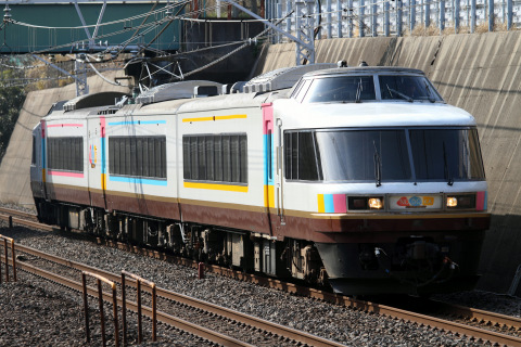  【JR東】485系『NO.DO.KA』送り込み回送を東船橋駅で撮影した写真