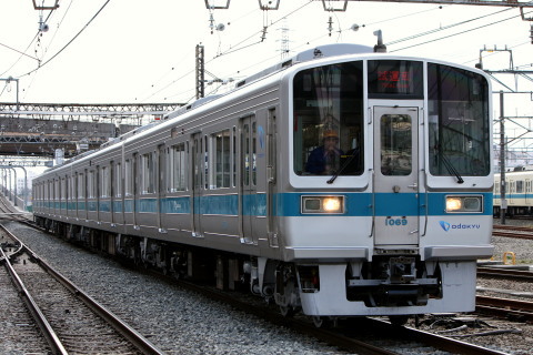 【小田急】1000形1069F 出場試運転を海老名駅で撮影した写真