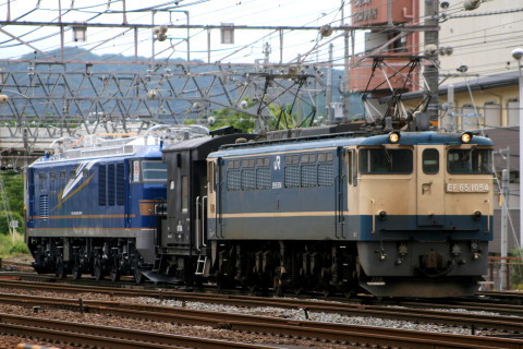 【JR東】EF510-506 甲種輸送を西大路～京都で撮影した写真