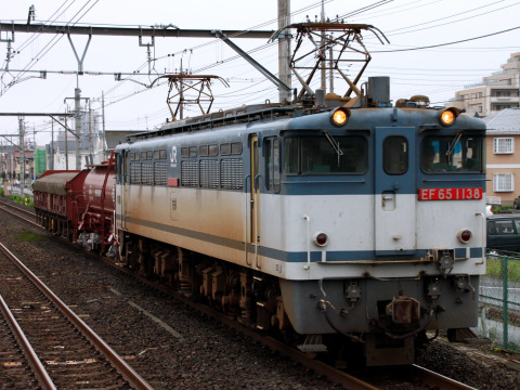 【JR貨】タキ1200 トキ25000 甲種輸送を北上尾駅で撮影した写真
