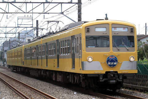 【西武】101系287F＋271F使用 臨時団体列車を花小金井～小平で撮影した写真