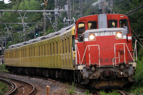【西武】2000系2079F 甲種輸送（東急車輛入場）を北鎌倉～鎌倉で撮影した写真