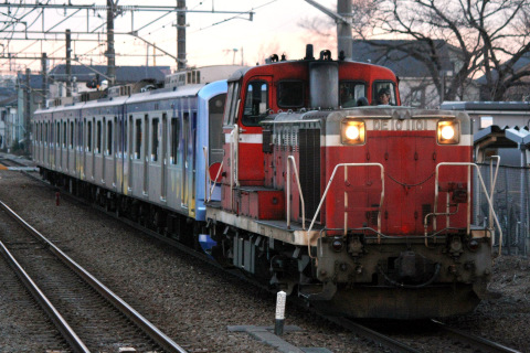 【横高】Y500系Y515編成 甲種輸送を相原駅で撮影した写真