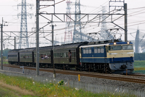 【JR東】旧型客車4両使用 団体臨時列車を本庄～岡部で撮影した写真