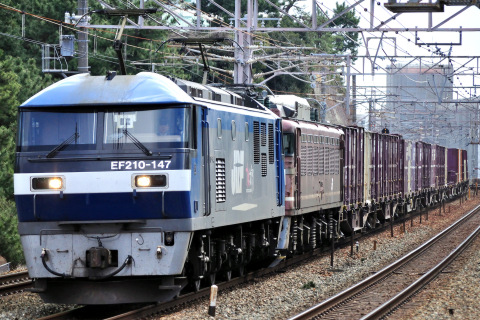 【JR貨】EF81-35 広島車両所への拡大写真
