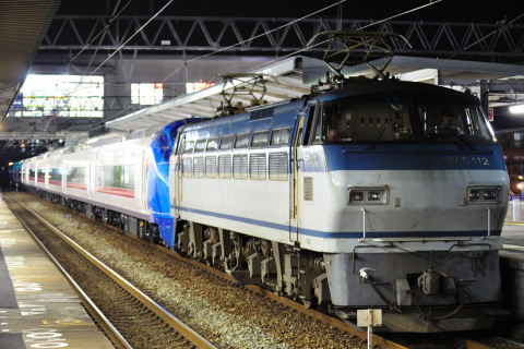【JR東】E657系カツK1編成 甲種輸送を東加古川駅で撮影した写真