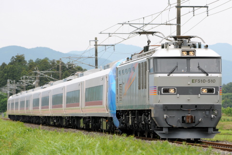 【JR東】E657系カツK1編成 甲種輸送（23日）
