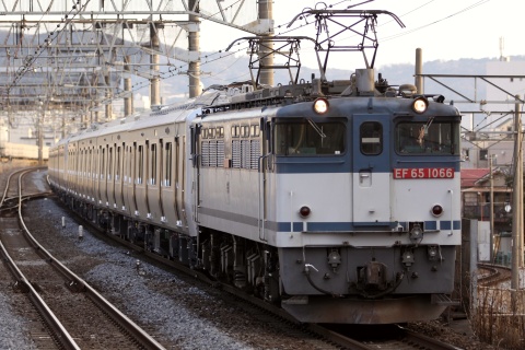 【南海】8000系8006F＋8007F 甲種輸送（2日目）を小田原駅で撮影した写真