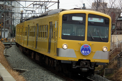 【西武】101系271F＋287F使用 団体臨時列車運転の拡大写真