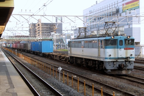 【JR貨】EF65-2089（元EF65-1089） 運用開始 を蘇我駅で撮影した写真