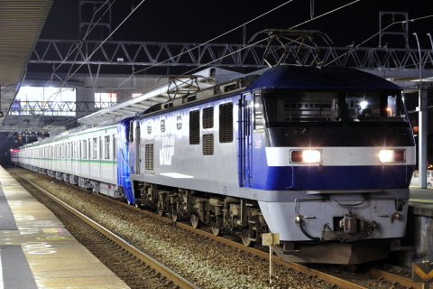 【メトロ】16000系16116F 甲種輸送を東加古川駅で撮影した写真