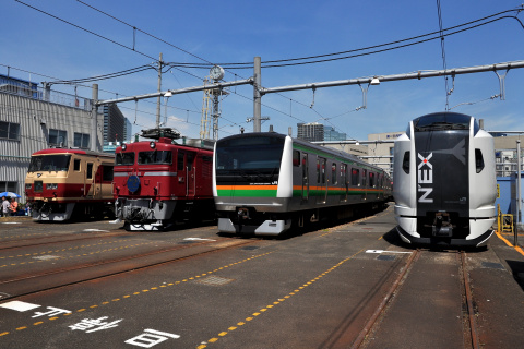 【JR東】「東京総合車両センター夏休みフェア」開催を東京総合車両センターで撮影した写真
