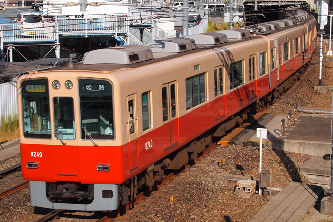 【阪神】伝統の塗装「赤胴車」の本線での運用が終了を福島～野田間で撮影した写真