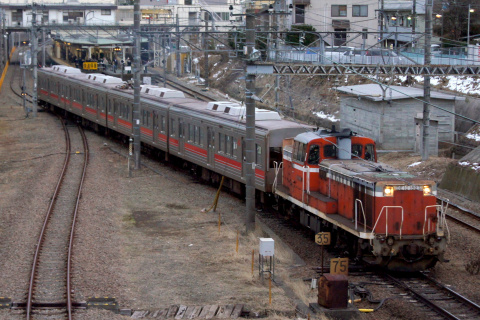 【東急】1000系1003F（4両） 甲種輸送を長津田駅付近で撮影した写真