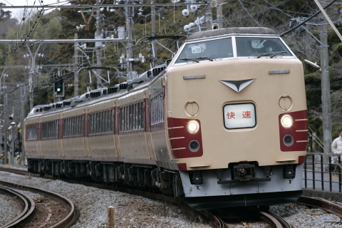 【JR東】「ホリデー快速鎌倉号」運転 を北鎌倉～鎌倉で撮影した写真