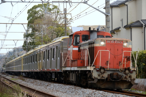 【東急】5050系4110F『ShibuyaHikarie号』甲種輸送を北鎌倉～大船で撮影した写真