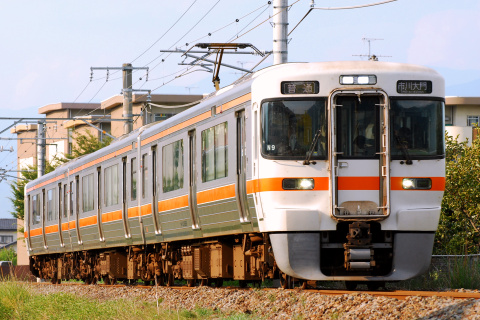 【JR海】身延線で花火大会開催に伴う臨時列車運転を東花輪～甲斐上野で撮影した写真