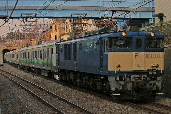 【JR東】E233系6000番代H004編成配給輸送を新小平～西国分寺で撮影した写真