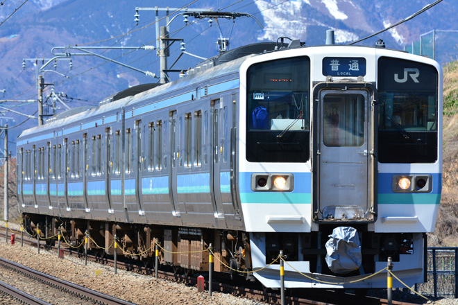 【JR東】211系長野車運用範囲拡大を塩崎～竜王間で撮影した写真