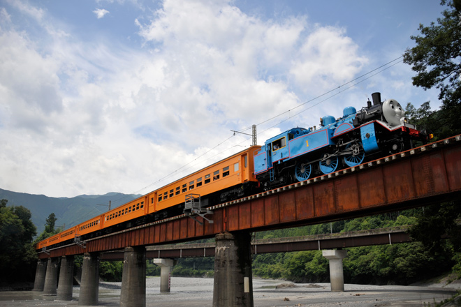 【大鐵】きかんしゃトーマス号運転開始を青部～崎平間で撮影した写真