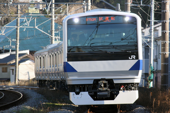 【JR東】E531系K469編成総合車両製作所出場を逗子～鎌倉間で撮影した写真