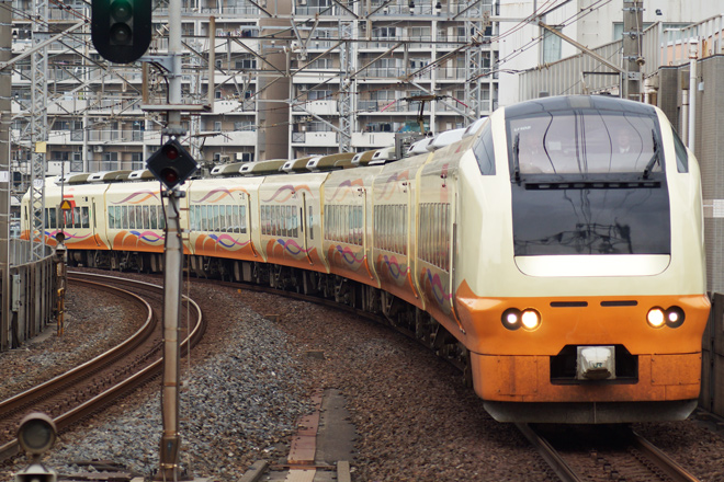 【JR東】スターライト舞浜号がE653系で運転を潮見駅で撮影した写真