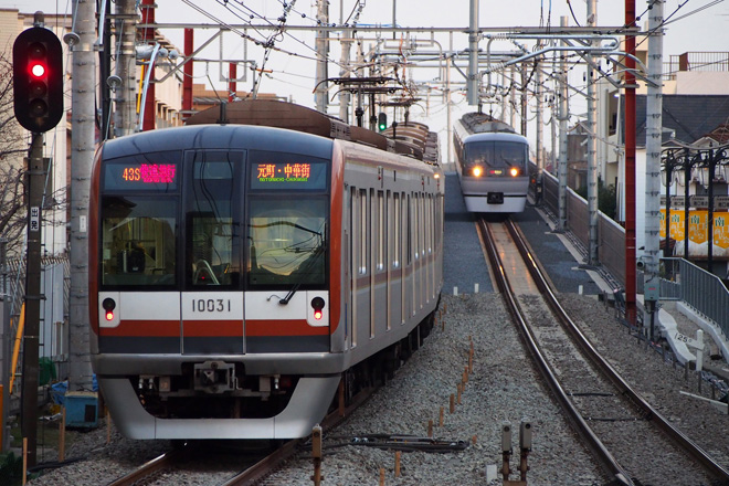 【西武】石神井公園～大泉学園駅間の上り線が高架化されるを大泉学園駅で撮影した写真