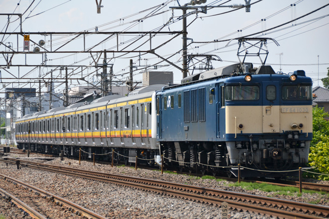 【JR東】E233系8000番台ナハN18編成 配給輸送を籠原～熊谷間で撮影した写真