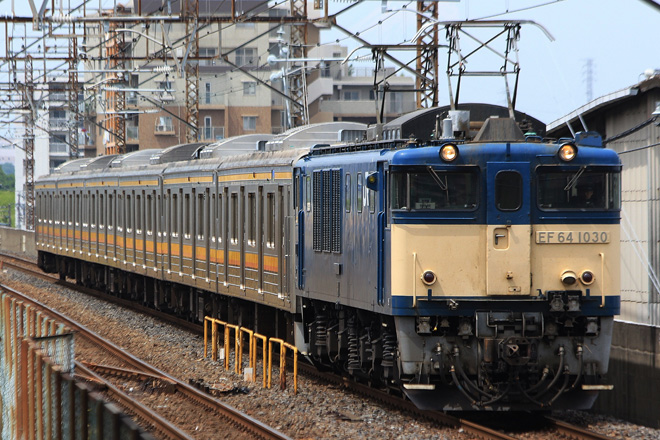 【JR東】205系ナハ8編成 海外譲渡配給を西浦和駅で撮影した写真