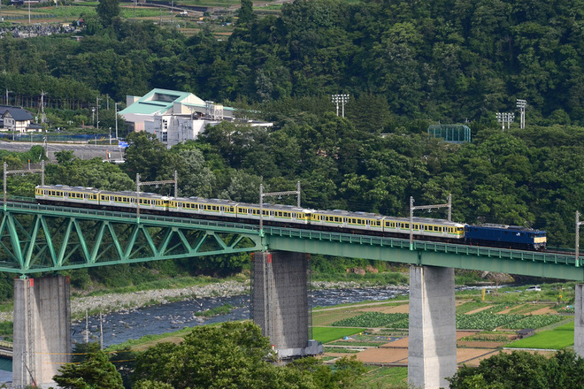 【JR東】弥彦線用115系 長野へ配給を鳥沢～猿橋間で撮影した写真