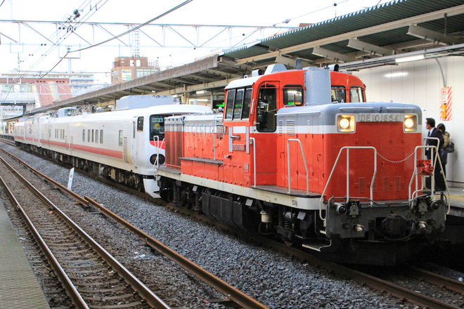 【JR東】EF81-81牽引のEast i-D+マヤ50-5001回送を蘇我駅で撮影した写真