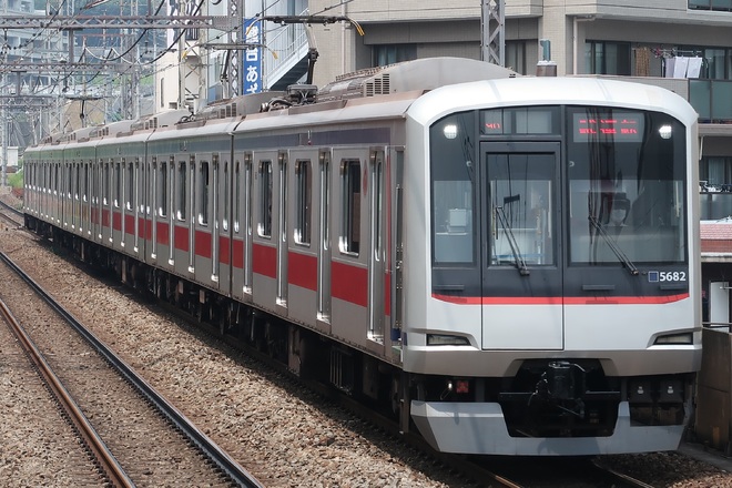 【東急】5080系5182F 出場試運転をあざみ野駅で撮影した写真