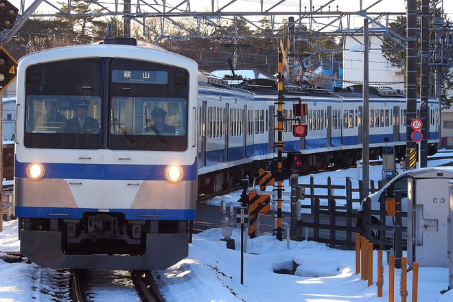 【西武】1249F(伊豆箱根鉄道1300系カラー) 多摩湖線で運用開始を萩山駅で撮影した写真