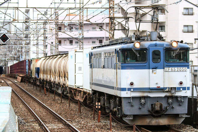 【JR貨】1094レ EF65にて代走を武蔵浦和駅で撮影した写真