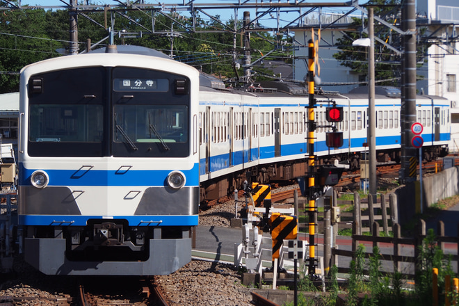 【西武】1241Fが伊豆箱根鉄道1300系カラーにを萩山駅で撮影した写真