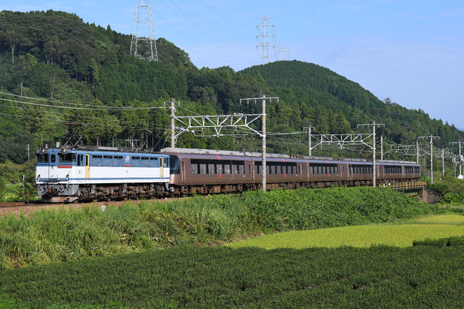 【小田急】30254F(EXE)日本車両入場 甲種輸送を金谷～菊川間で撮影した写真