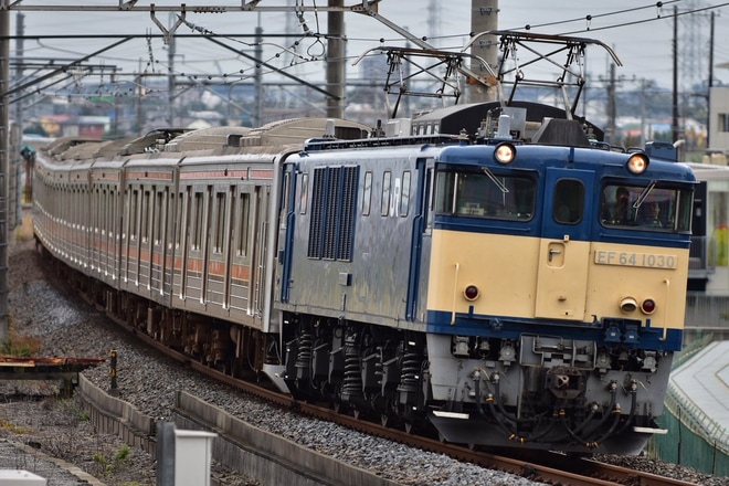 【JR東】205系ケヨM7編成 ジャカルタ譲渡配給 を吉川駅で撮影した写真