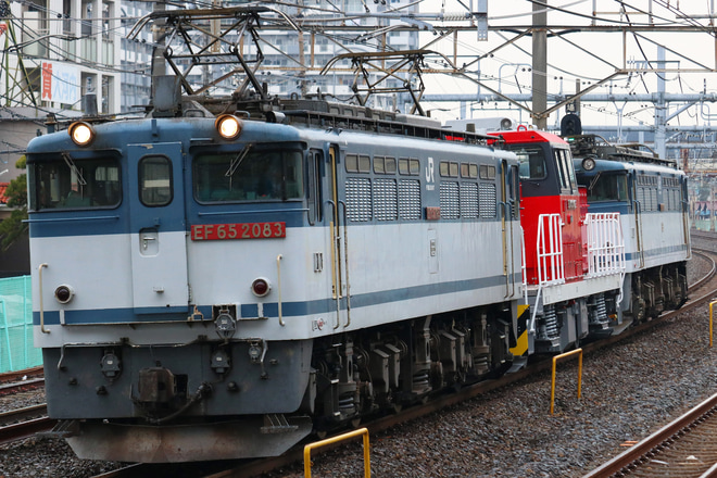 【JR貨】HD300-32及びEF65-2089 隅田川へ回送