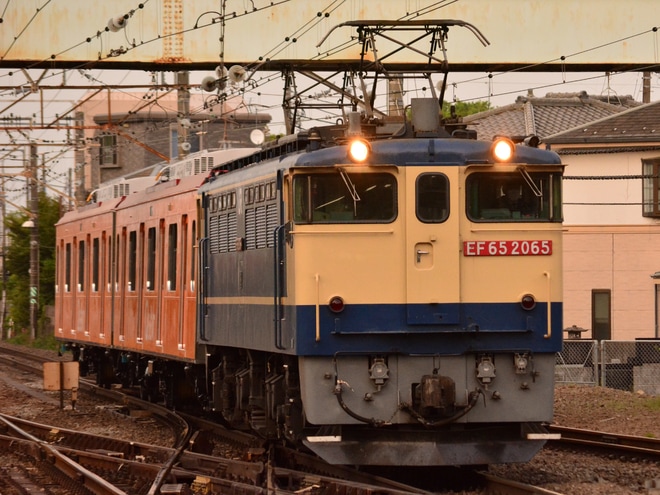 【東急】6000系「Q-SEAT」用車両甲種輸送を豊田駅で撮影した写真