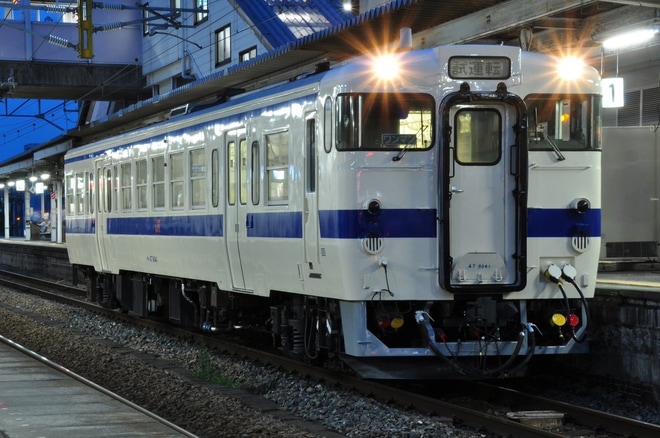 【JR九】キハ47-9041熊本へ転属を南福岡駅で撮影した写真