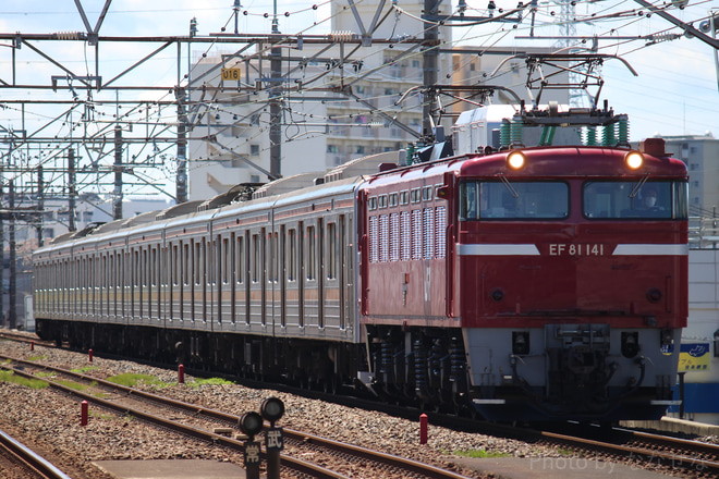 【JR東】205系ケヨM30編成 海外譲渡配給を南流山駅で撮影した写真